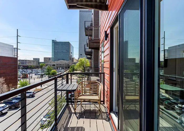 Landing Spectacular 2bd Rooftop Lounge Gym Apartamento Tulsa