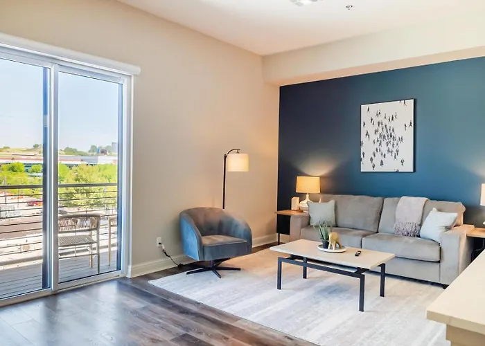 Landing Spectacular 2bd Rooftop Lounge Gym Apartamento Tulsa